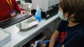 Kids between 5 and 11 get their first COVID jabs in Madrid