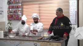The first academy in the Gaza Strip to offer culinary arts to young people and girls.
