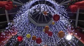 Gorgeous Christmas decoration of Kensington Arcade - Boxing Day
