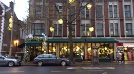 Christmas sparkle of The Ivy Kensington Brasserie on Boxing Day