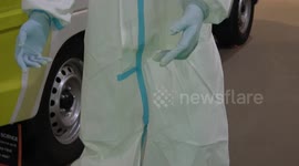 Covid-19 protective equipment displayed at science fair in Thailand