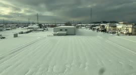 Japan: Record Breaking Heavy Snow Blankets Shiga, Western Japan