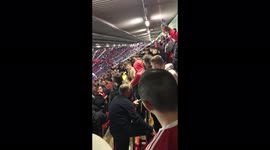 Fight breaks out at Liverpool-Manchester United game