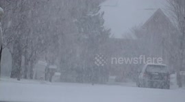 Northwestern Ohio area slammed with wintery white, picturesque snow