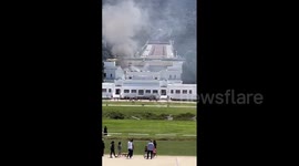 Australia: Fire Breaks Out At Old Parliament House In Canberra 2