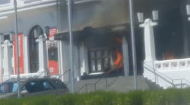 Blaze breaks out at Australia's Old Parliament House in Canberra
