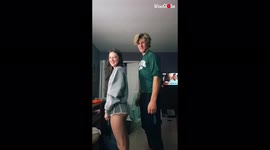 'BF spoils Couple TikTok by spanking GF out of the blue *FUNNIEST FAIL*'