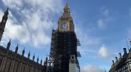 Big Ben bongs for the first time in four years