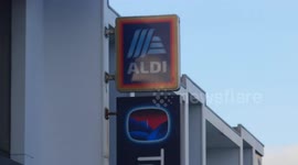 New Years Eve shopping reclaimed from an unhappy couple after high street pursuit by Newquay's Aldi manager with assistance from Devon and Cornwall Police , payment for goods was somehow overlooked