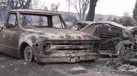 Apocalyptic aftermaths of 'Marshall Fire' in Boulder County, Colorado