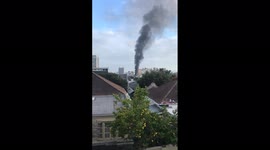 South Africa: Fire Erupts At Parliament Building In Cape Town