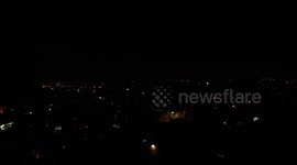 Bombs explode in Gaza Strip as Israel launches retaliatory air strikes