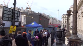 Londons New Years Day Parade 2022 introduction speech - Waterloo Place