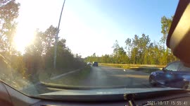 Crash for cash scam attempt as BMW passenger was fully aware of me when they decided to change lanes unnecessarily. UK