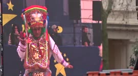 Beautiful Latin American performance at Londons New Years Day Parade 2022