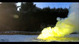 YouTuber creates glowing 'radioactive' cloud in latest experiment