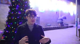 UK teen decides his town's Xmas lights were too dull and creates his own display
