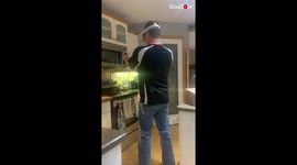 'Canadian man gets a LITTLE TOO INVESTED in VR game and hurts his toe IRL'