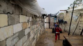 Winter in the villages of the Gaza Strip