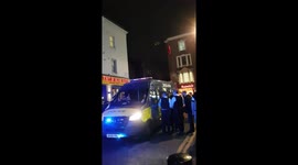 Met Police's TSG make arrests in Earl's Court