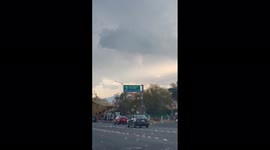 Mexico: Waterspout Spotted Off Morelia, Michoacán