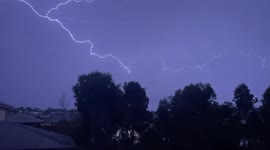 Sydney, Australia hit with hellacious lightning