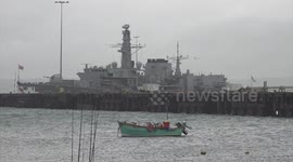 HMS Northumberland In The News After It's Sonar Was In Collision With Russian Submarine in North Atlantic in 2021