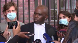 South African parliament fire accused, Luvuyo Godla's legal representative Zandile Mafe explains how long the accused has been in the country