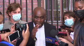 South African parliament fire accused, Luvuyo Godla's legal representative Zandile Mafe says his client is pleading, not guilty