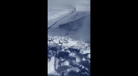 Mitigation operation by Gulmarg Ski Patrol Team in Northern India