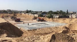 Establishment of the first Egyptian city in Beit Lahia, northern Gaza.