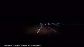 Footage of a terrifying near-miss has been released set on the same motorway a man died on 2 years ago