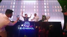 Just wait for it - best wedding falling ever seen