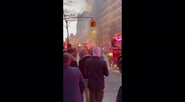 Fire breaks out in high-rise building in NY's East Village, a day after deadly Bronx fire