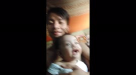 My younger sister baby was so happy and it makes me feel better cause I love this feeling in my life.