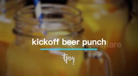 Celebrate the Big Game with this beer punch