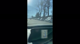 US: Long Lines At COVID Testing Sites Continue Across Country 2