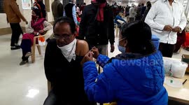 India started giving booster vaccination in Prayagraj