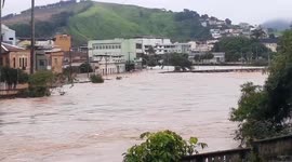 Brazil: Severe Floods Caused By Intense Rain Hit Southeast Region