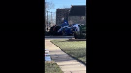 Four injured after medical helicopter crashes in Pennsylvania