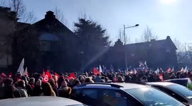 France: Teachers Strike Against COVID Measures In Education Sector Across Country 2