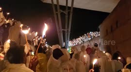 Orthodox Christmas celebration at 3:30 am