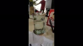 Workers rush down stairs as 6.7 earthquake shakes office in Jakarta