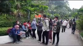 Post-earthquake M 6.7, DKI Provincial Government Employees Asked to Immediately Leave City Hall Complex
