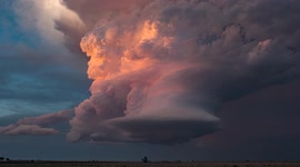 Meteorology student captures timelapse of ominous supercell over Texas