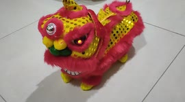 Cute Mini Lion Dance Electric Toy to celebrate Lunar Year amid Covid-19 Pandemic