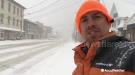 How thundersnow strikes during a storm