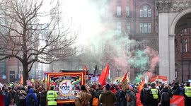 Kill The Bill protest brings thousands to the streets of Manchester, UK