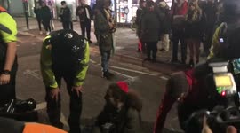 Police forcibly remove Kill The Bill protesters from Bristol's College Green