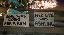 Candles burn bright for murdered Irish school teacher Ashling Murphy in London